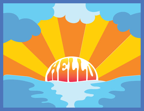 TCW6070 Layered A2 Hello Sunshine Stencil