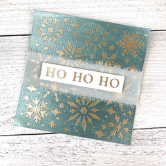 TCW1057 Stencil Snowflake Sparkles