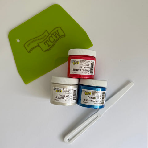Stencil Butter 3-Pack + Tools