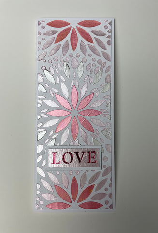 TCW6033 Layered Mums Slimline Stencil