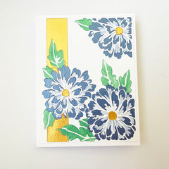 TCW6064 Layered A2 Daisies Stencil