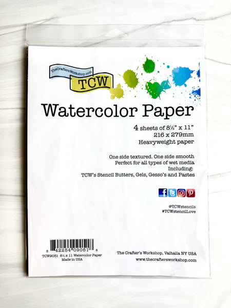 TCW9051 Watercolor Paper Pack
