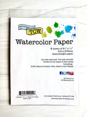 TCW9051 Watercolor Paper Pack