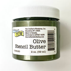 Stencil Butter - Olive 2oz.