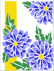 TCW6064 Layered A2 Daisies Stencil