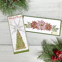 TCW6011 Tall Christmas Tree Layered Slimline Stencil