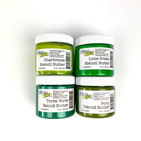 Exclusive Green-lovers Stencil Butter Bundle