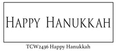 TCW2436 Happy Hanukkah