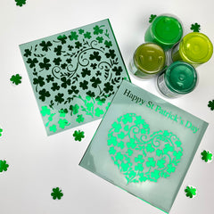 Shamrock Stencil Bundle & Stencil Butters & FOILS!