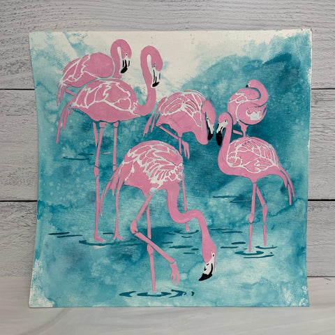 TCW784 Flamingos