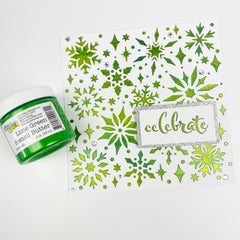 TCW1057 Stencil Snowflake Sparkles