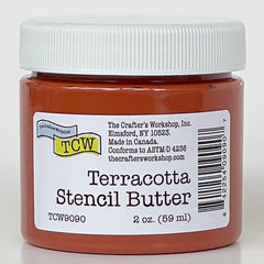 Stencil Butter 2 oz. Terracotta