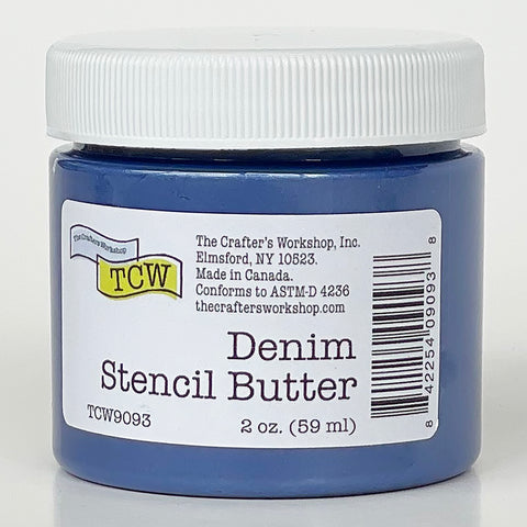 Stencil Butter 2 oz. Denim