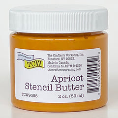 Stencil Butter 2 oz. Apricot