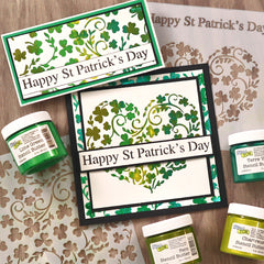 Shamrock Stencil Bundle & Stencil Butters & FOILS!