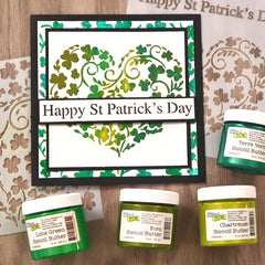 Shamrock Stencil Bundle & Stencil Butters & FOILS!