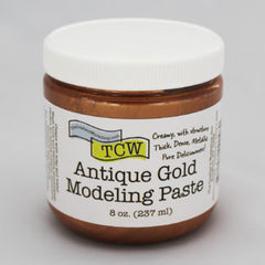 TCW9028 Antique Gold Modeling Paste