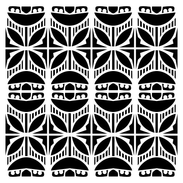 TCW989 Stencil Deco Stripes