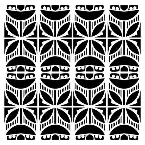 TCW989 Stencil Deco Stripes