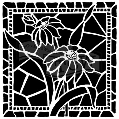 TCW657 Stained Glass Daisies