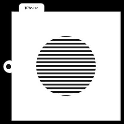 TCW5012 Striped Circle