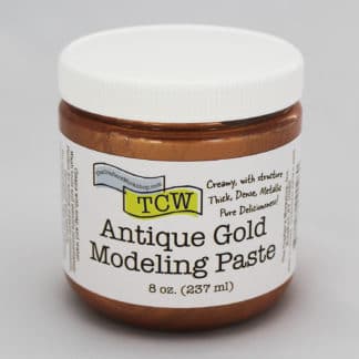 TCW9028 Antique Gold Modeling Paste 8 oz.