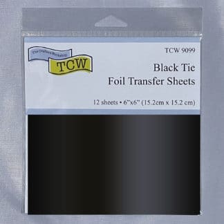 TCW9099 Black Tie Foil Sheets