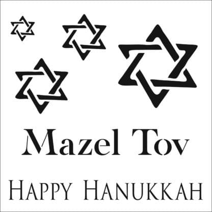 TCW998 Hanukkah Sayings Stencil